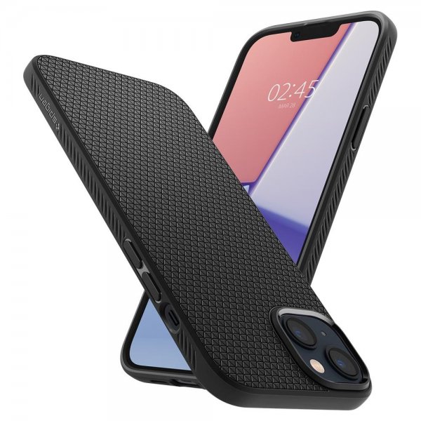 iPhone 14 Cover Liquid Air Matte Black