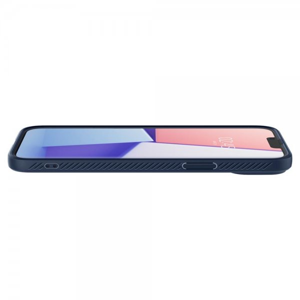 iPhone 14 Cover Liquid Air Navy Blue