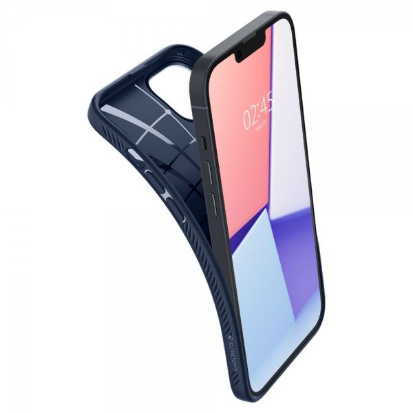 iPhone 14 Cover Liquid Air Navy Blue