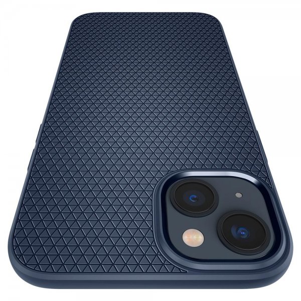 iPhone 14 Cover Liquid Air Navy Blue