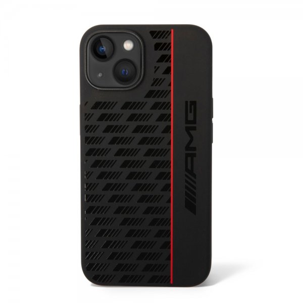 iPhone 14 Cover Liquid Silicone Carbon Pattern Sort