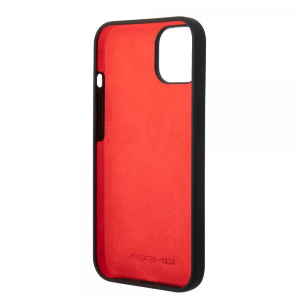 iPhone 14 Cover Liquid Silicone Carbon Pattern Sort
