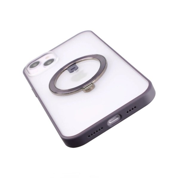 iPhone 14 Cover MagSafe Ring Lilla