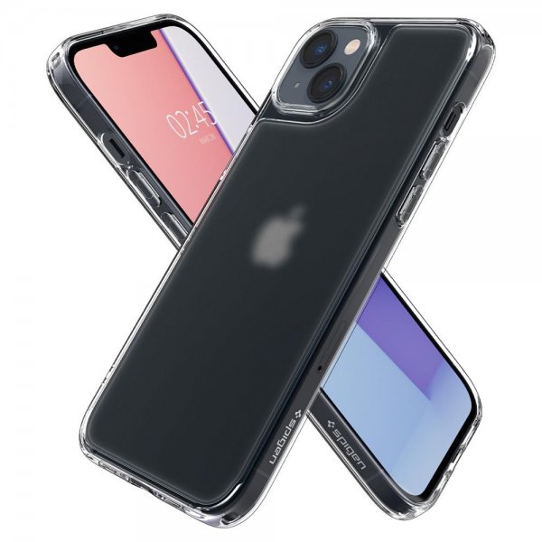 iPhone 14 Cover Quartz Hybrid Matte Clear