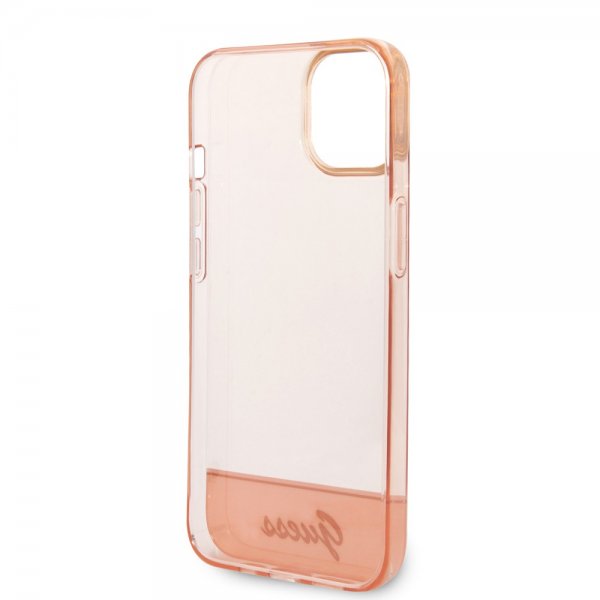 iPhone 14 Cover Translucent Lyserød