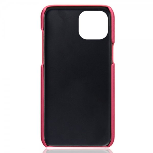 iPhone 14 Cover Kortholder til to kort Magenta