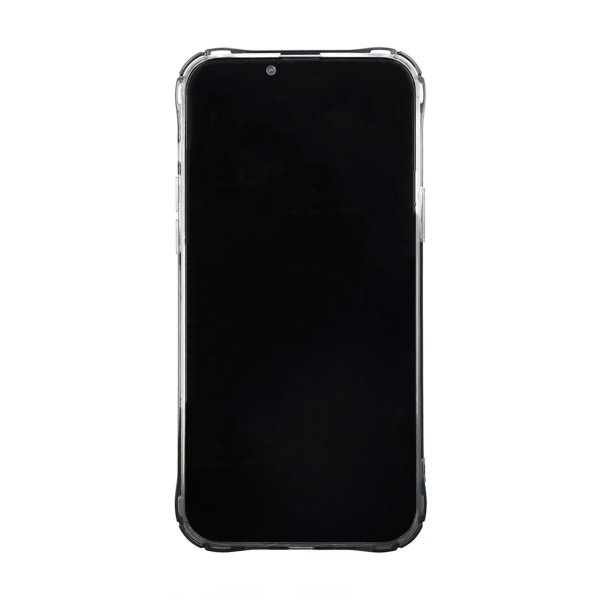 iPhone 14 Cover Kortholder Stødabsorberende Sort