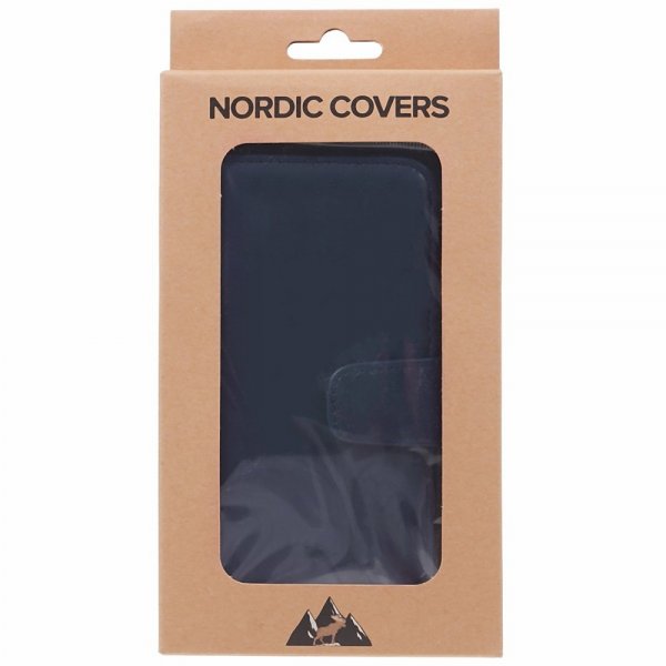 iPhone 15 Plus Etui Essential Leather Heron Blue
