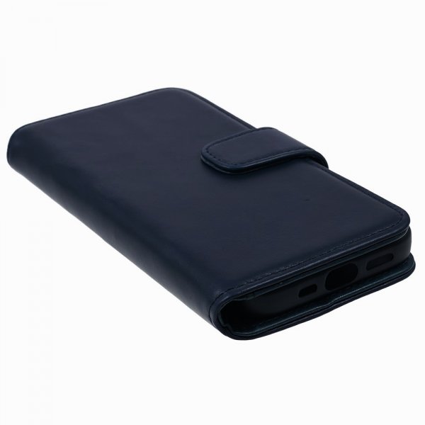 iPhone 15 Plus Etui Essential Leather Heron Blue