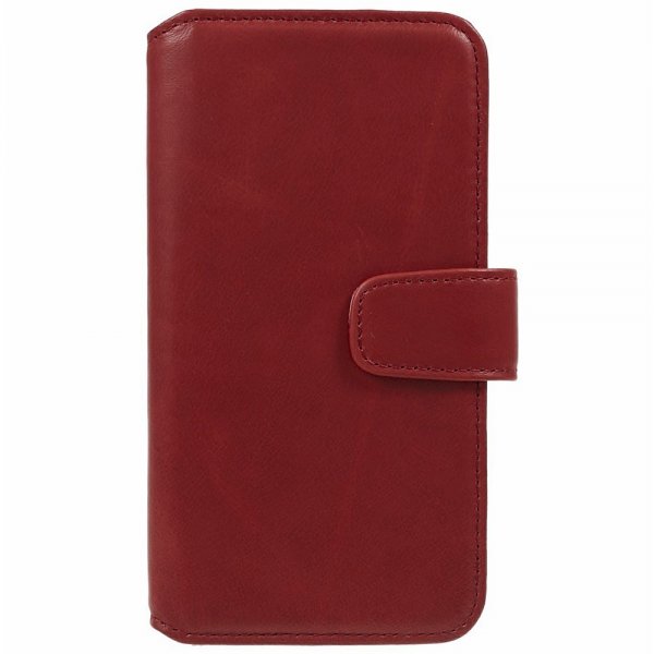 iPhone 15 Plus Etui Essential Leather Poppy Red