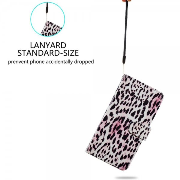 iPhone 15 Plus Etui Motiv Leopardmønster