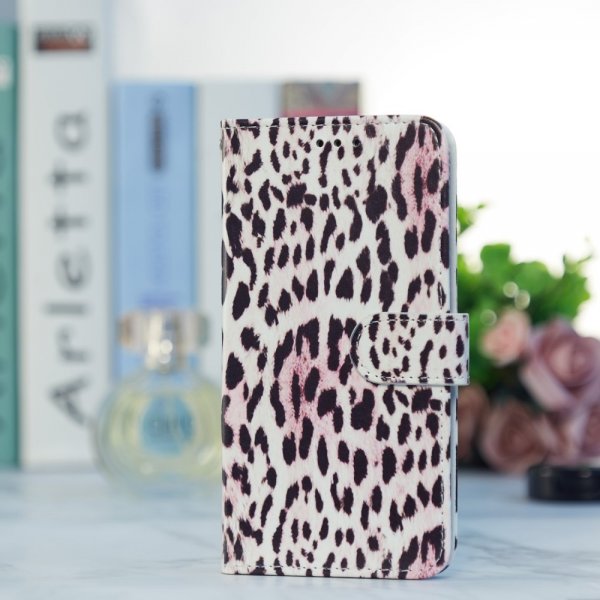 iPhone 15 Plus Etui Motiv Leopardmønster