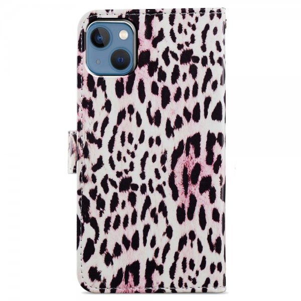iPhone 15 Plus Etui Motiv Leopardmønster
