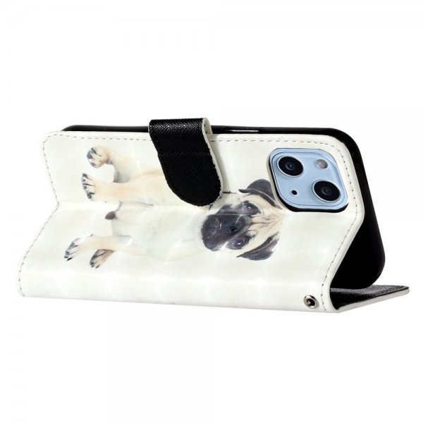 iPhone 15 Plus Etui Motiv Mops