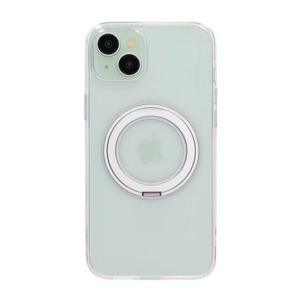 iPhone 15 Plus Cover Roterbart Stativ Transparent