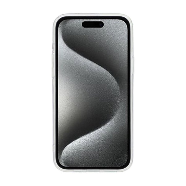 iPhone 15 Plus Cover Roterbart Stativ Transparent