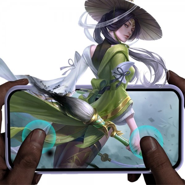 iPhone 15 Plus Cover Silikonetekstur Grøn