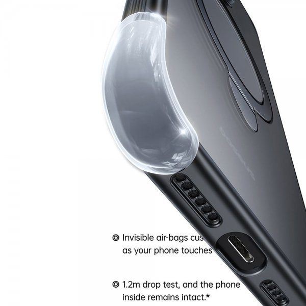 iPhone 15 Plus Cover Smart Ring Series MagSafe Sort