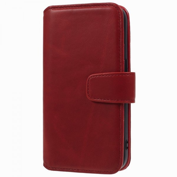 iPhone 15 Pro Etui Essential Leather Poppy Red