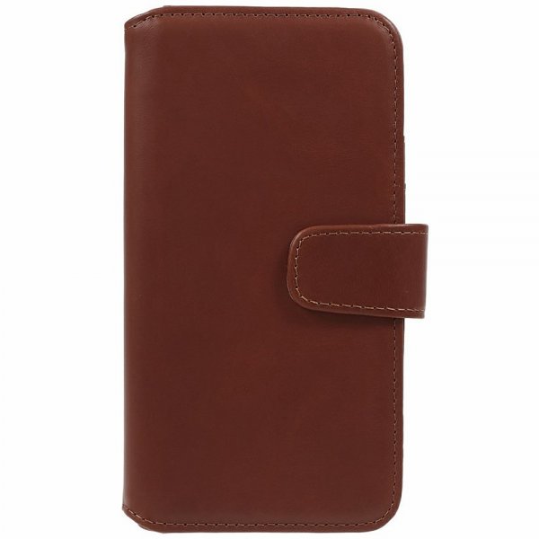 iPhone 15 Pro Max Etui Essential Leather Maple Brown
