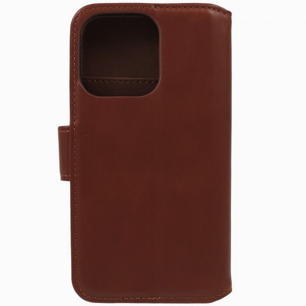 iPhone 15 Pro Max Etui Essential Leather Maple Brown