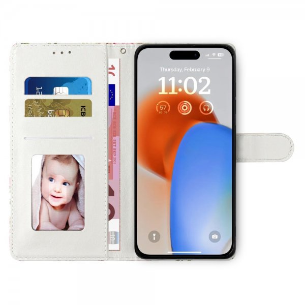 iPhone 15 Pro Max Etui Motiv Grøn Marmor