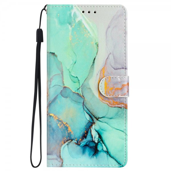 iPhone 15 Pro Max Etui Motiv Grøn Marmor