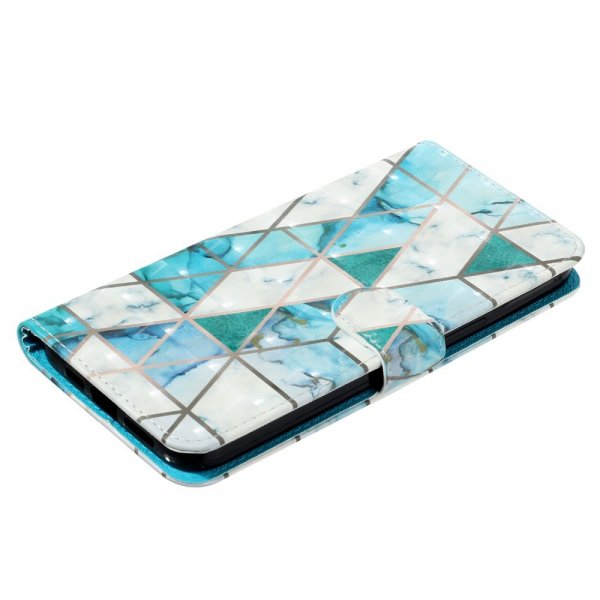 iPhone 15 Pro Max Etui Motiv Grøn Marmor