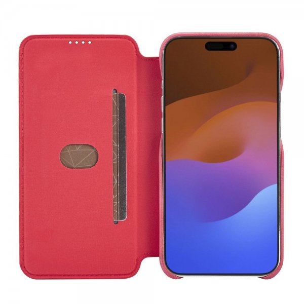 iPhone 15 Pro Max Etui Retro Rød