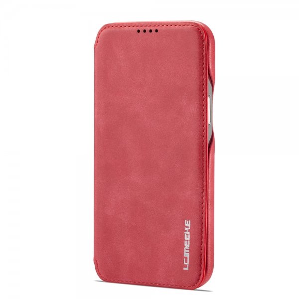 iPhone 15 Pro Max Etui Retro Rød