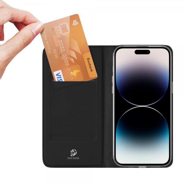 iPhone 15 Pro Max Etui Skin Pro Series Sort