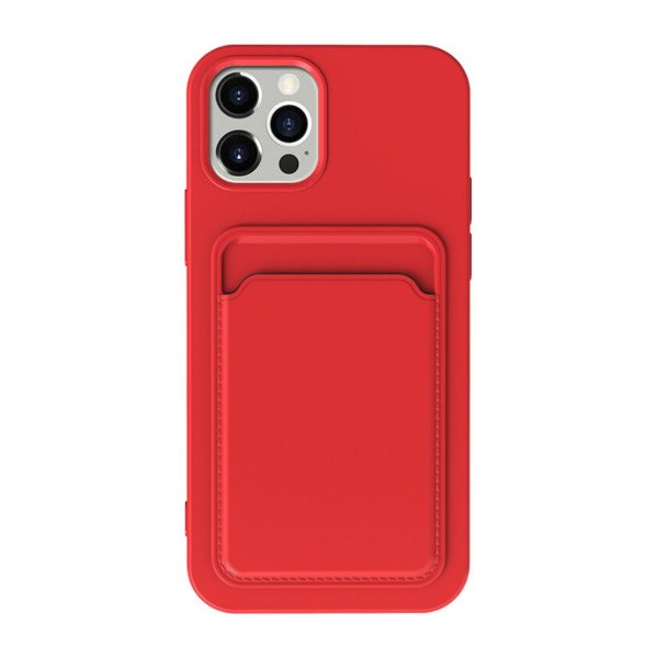 iPhone 15 Pro Max Cover Kortholder Rød