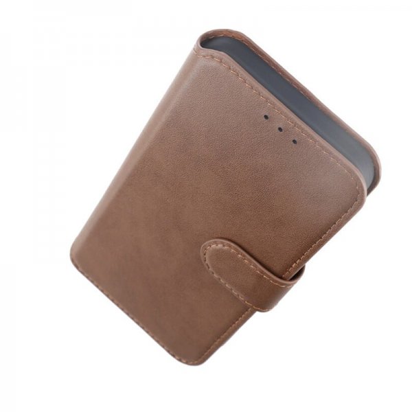 iPhone 15 Pro Max Etui Ægte Læder Brun