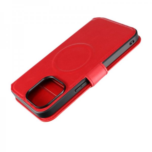 iPhone 15 Pro Max Etui 4 Kortholder MagSafe Rød