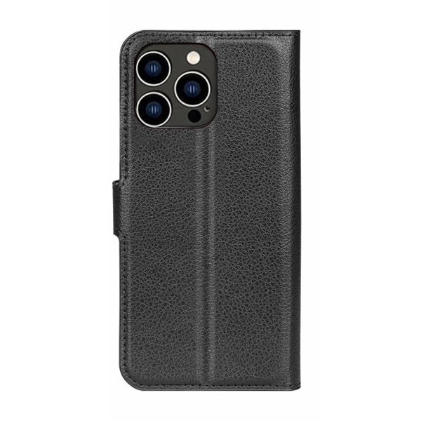 iPhone 15 Pro Max Etui med Stativ Sort