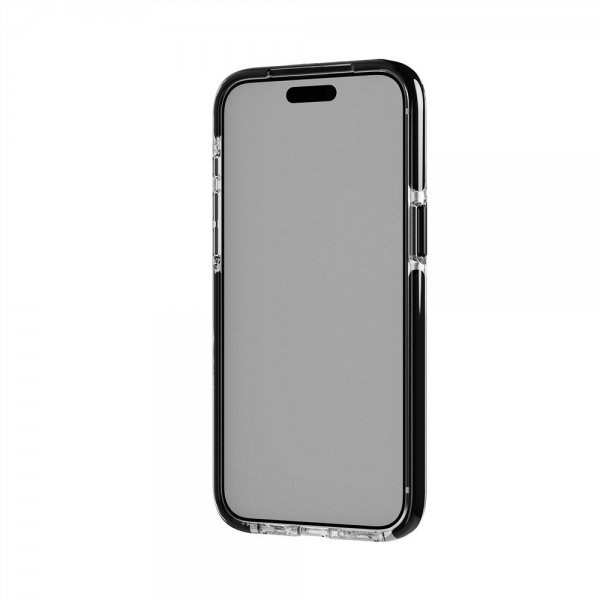 iPhone 15 Pro Max Cover Evo Crystal Kick MagSafe Clear/Black