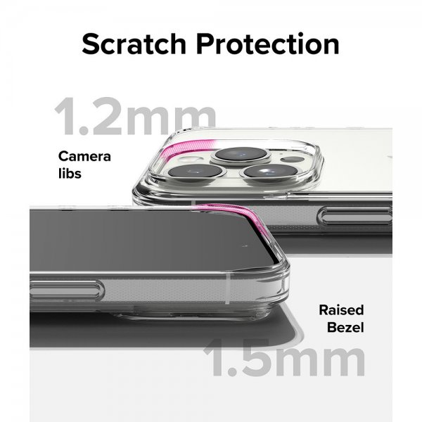iPhone 15 Pro Max Cover Fusion Clear
