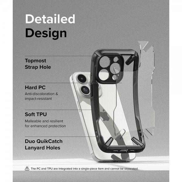iPhone 15 Pro Max Cover Fusion X Sort