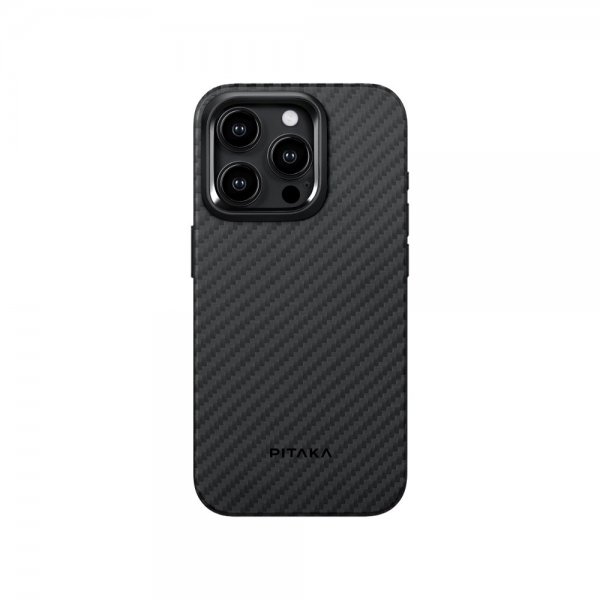 iPhone 15 Pro Max Cover MagEZ Case Pro 4 Black/Grey Twill