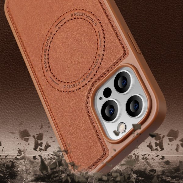 iPhone 15 Pro Max Cover MagSafe Denim Jacket Sort