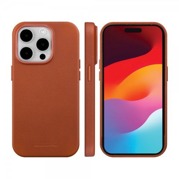 iPhone 15 Pro Max Cover Roskilde MagSafe Tan