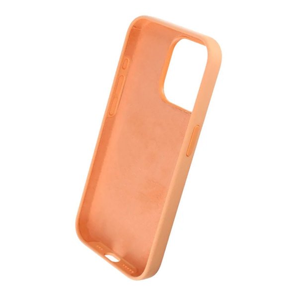 iPhone 15 Pro Cover Silikone Peach