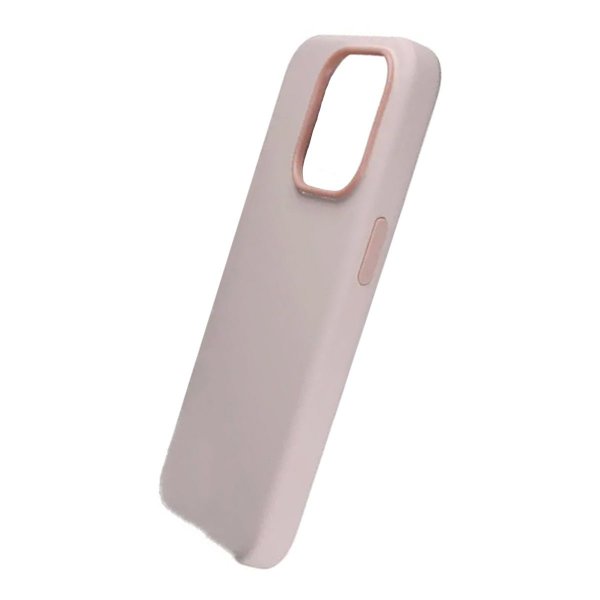 iPhone 15 Pro Cover Silikone MagSafe Lyserød