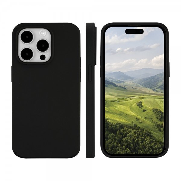 iPhone 15 Pro Cover Monaco MagSafe Night Black