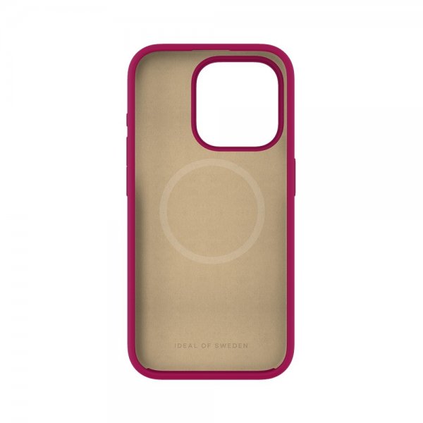 iPhone 15 Pro Cover Silicone Case MagSafe Magenta