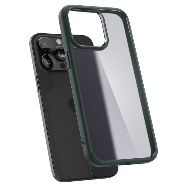 iPhone 15 Pro Cover Ultra Hybrid Frost Green