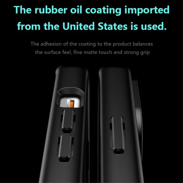 iPhone 15 Cover Frosted Bagside Blå