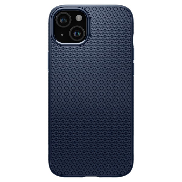 iPhone 15 Cover Liquid Air Navy Blue