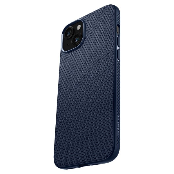 iPhone 15 Cover Liquid Air Navy Blue