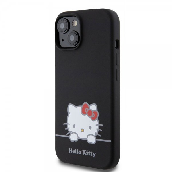 iPhone 15 Cover Liquid Silicone Sort